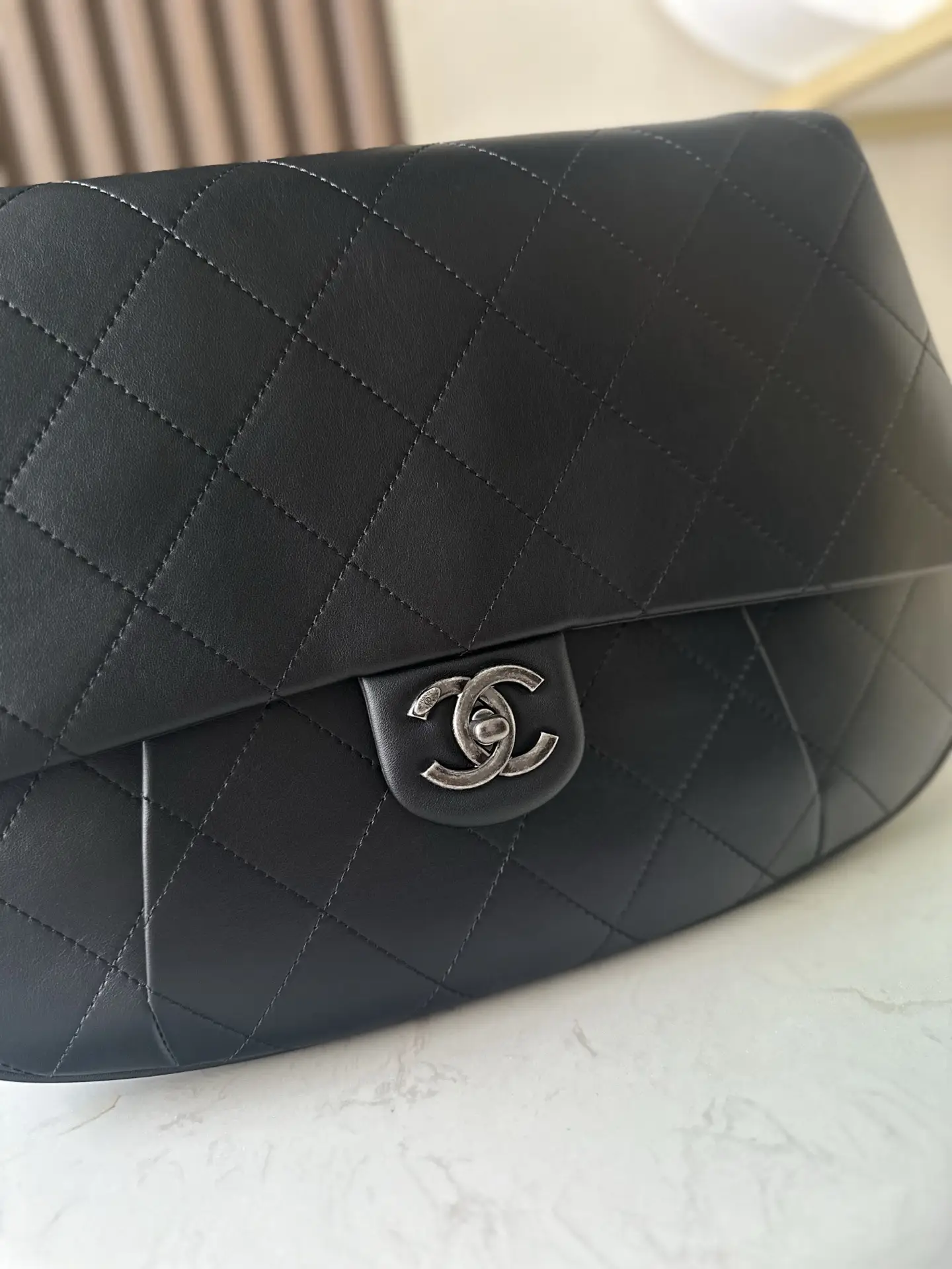 Chanel Vintage Flap Bag Black 