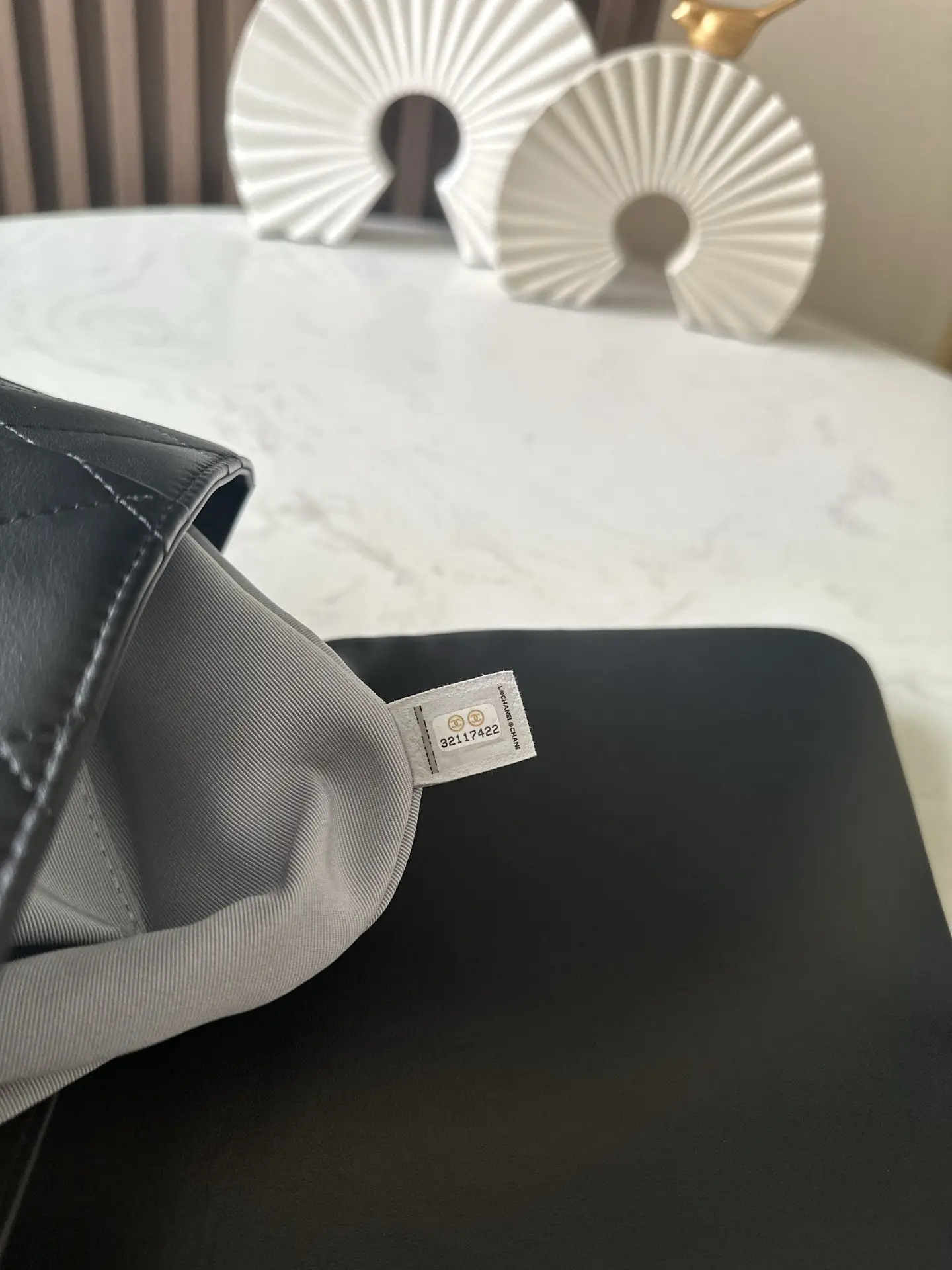 Chanel Vintage Flap Bag Black 