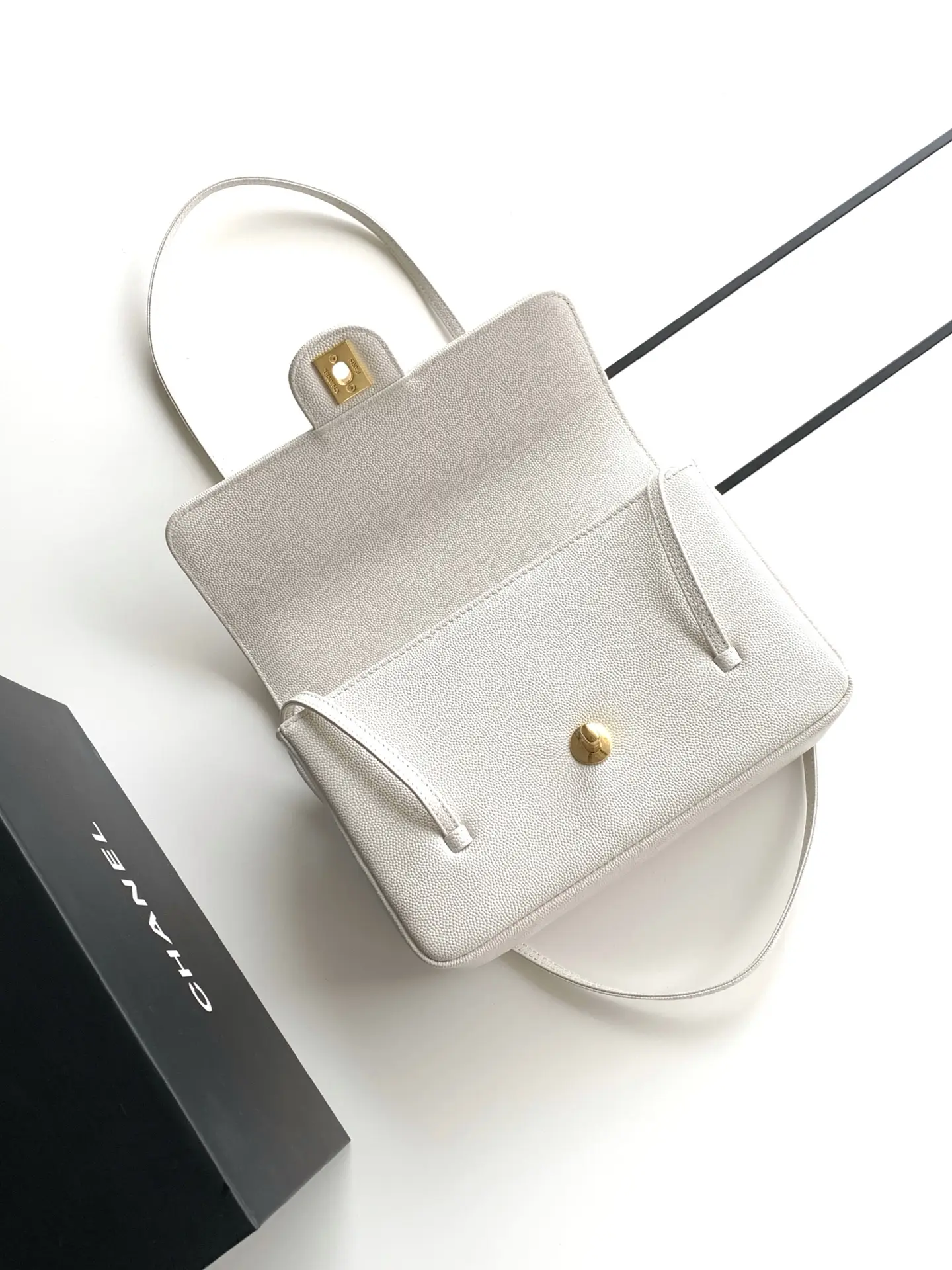 Chanel Small Flap Bag AP6130 White