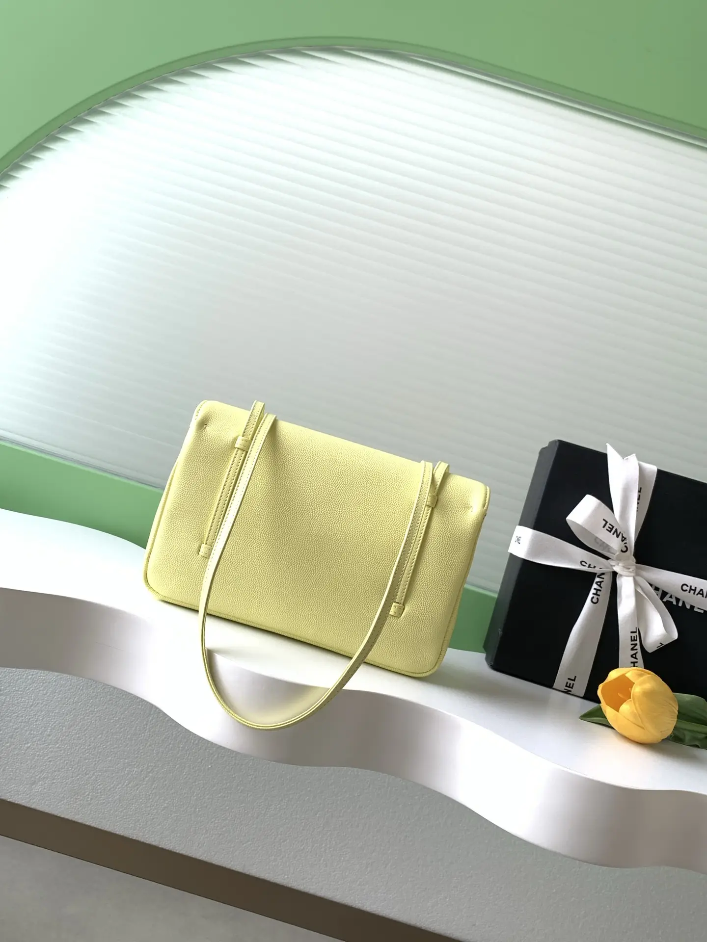 Chanel Small Flap Bag AP6130 Yellow