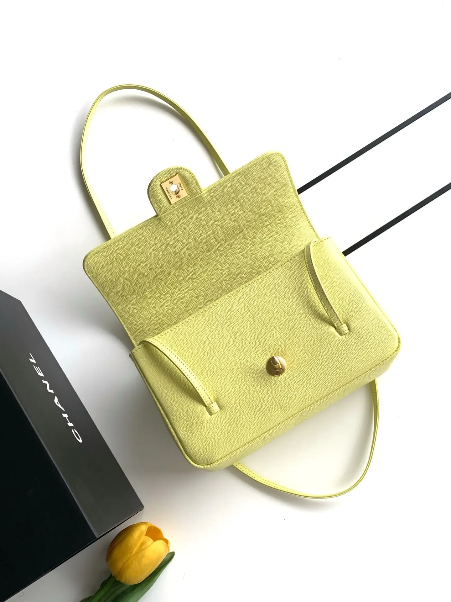 Chanel Small Flap Bag AP6130 Yellow