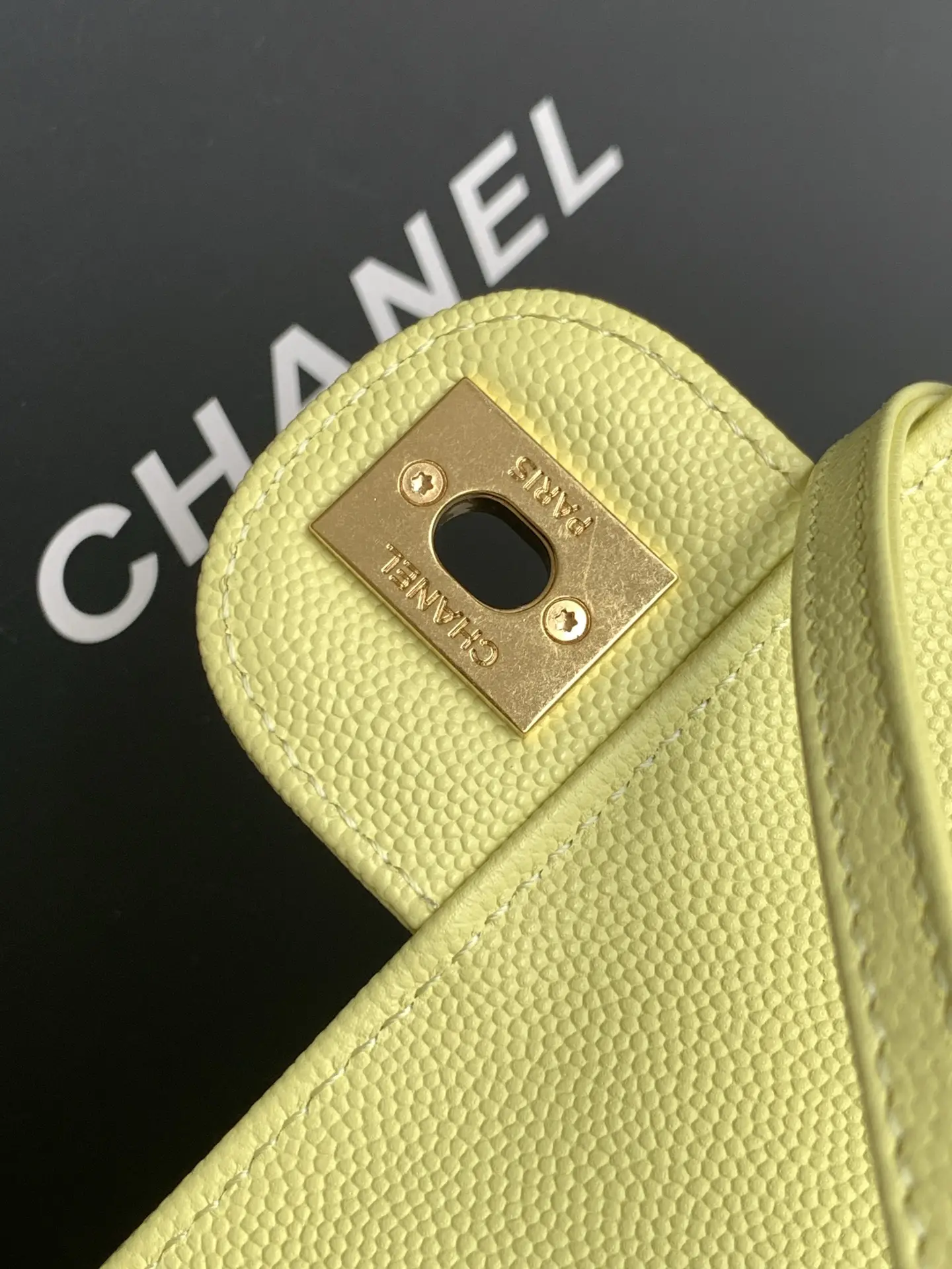 Chanel Small Flap Bag AP6130 Yellow