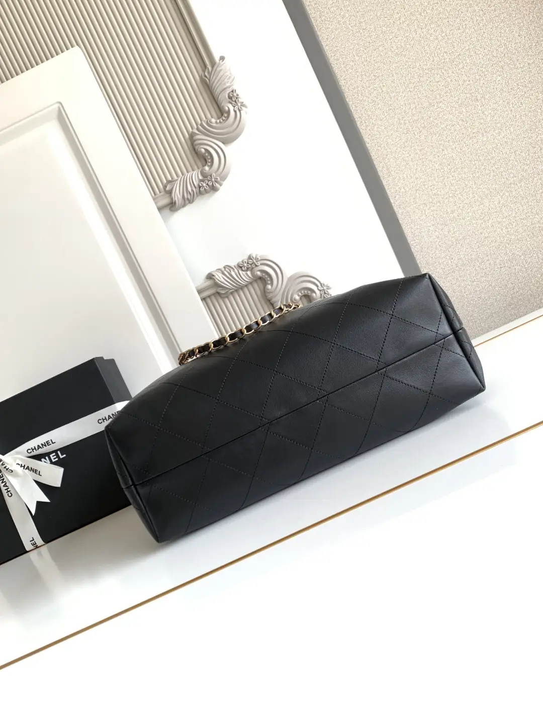 Chanel Small Shopping Bag AS5634 Black