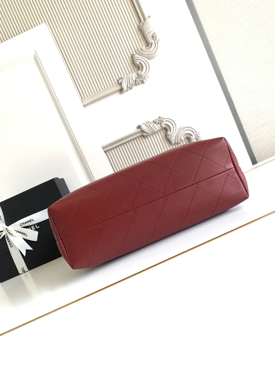 Chanel Small Shopping Bag AS5634 Red