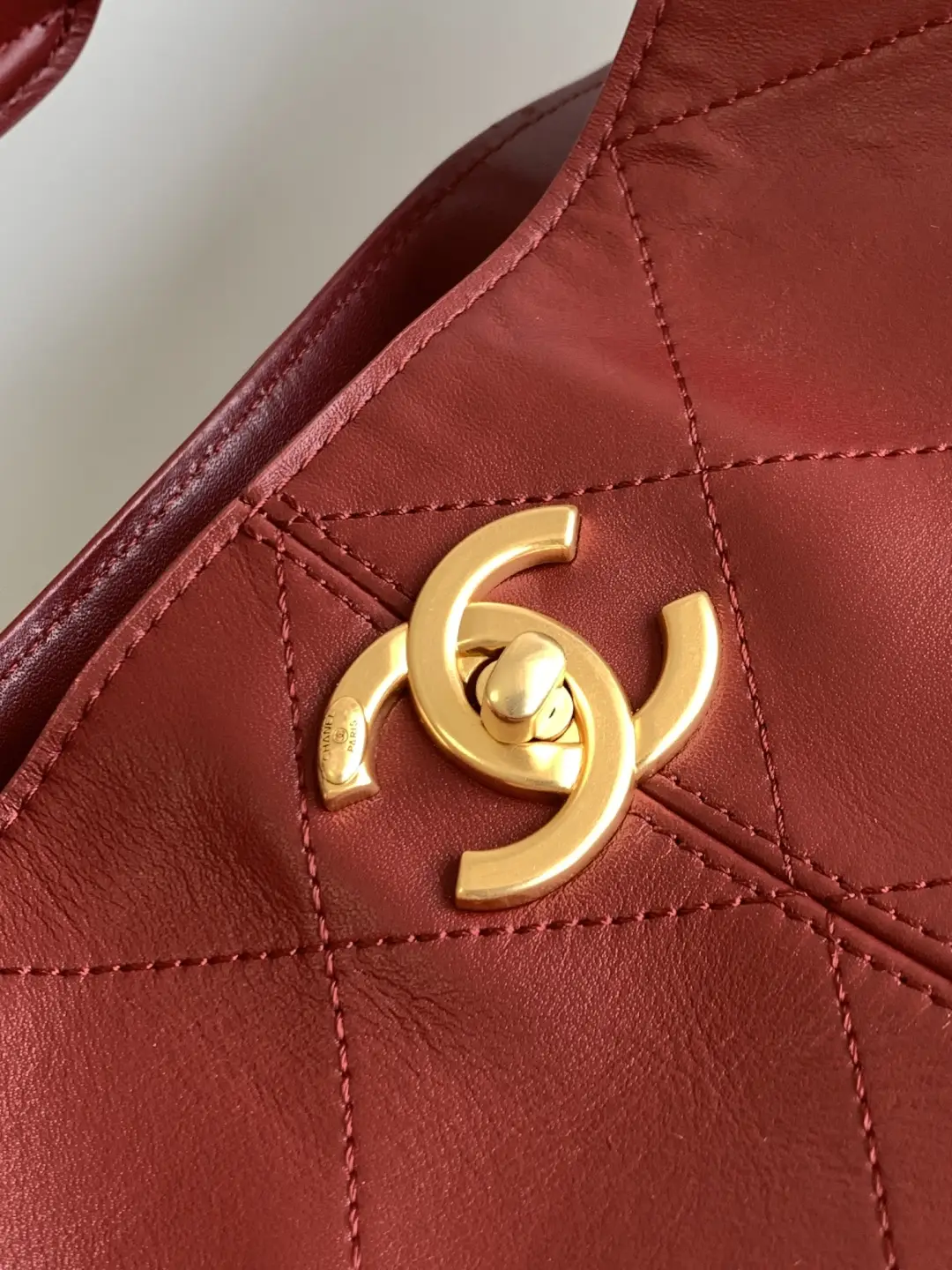 Chanel Small Shopping Bag AS5634 Red