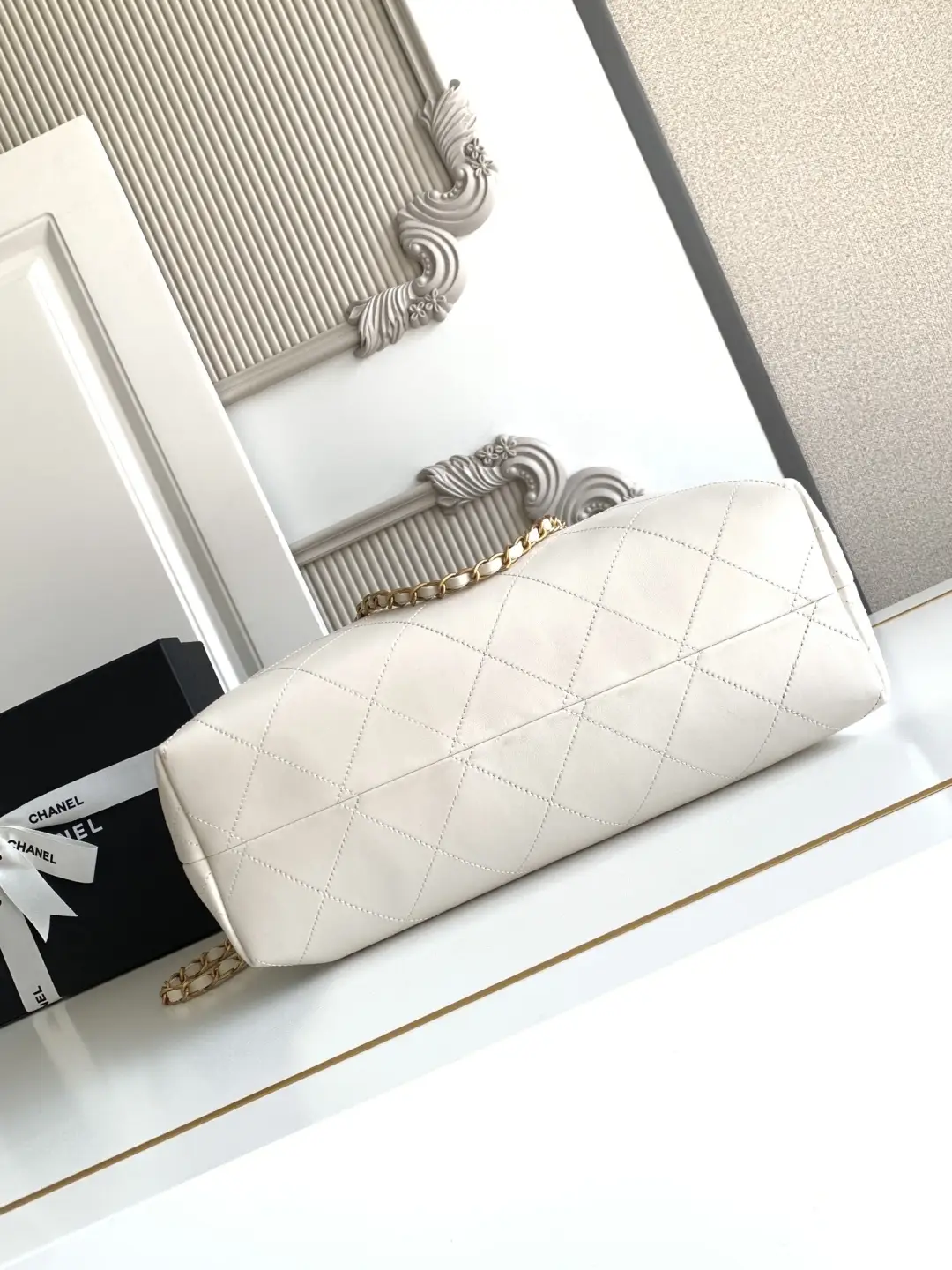 Chanel Small Shopping Bag AS5634 White