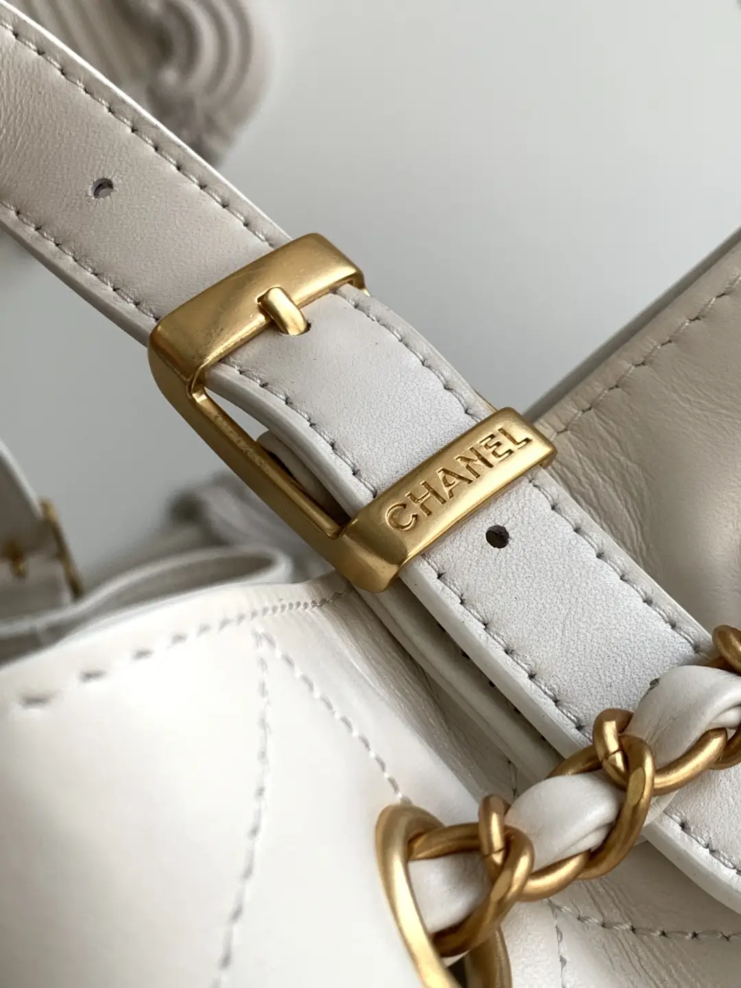 Chanel Small Shopping Bag AS5634 White