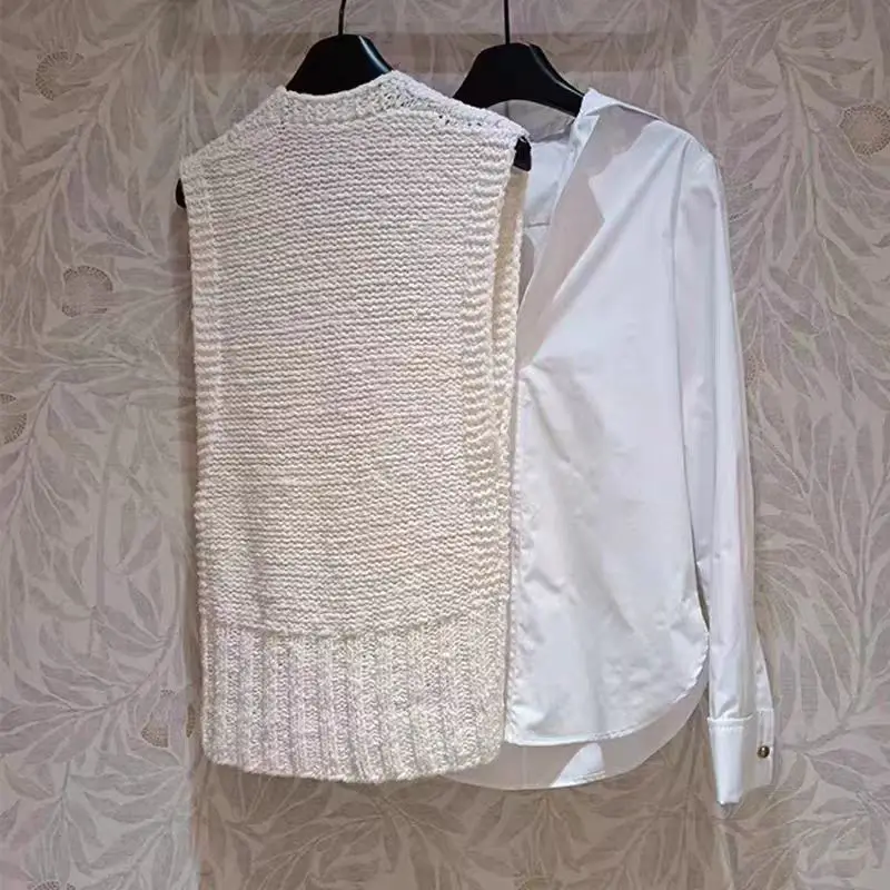 2026 New French Style Collared Button-Down Shirt