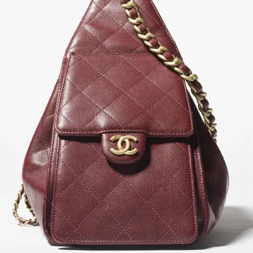 Cheap Chanel 25 Small Handbag Burgundy