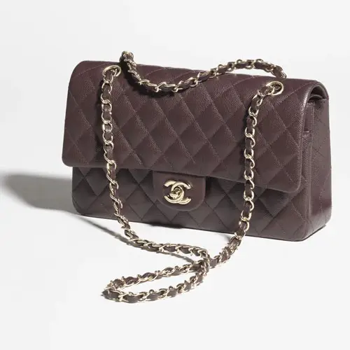 Chanel Classic 11.12 Handbag Dark Brown