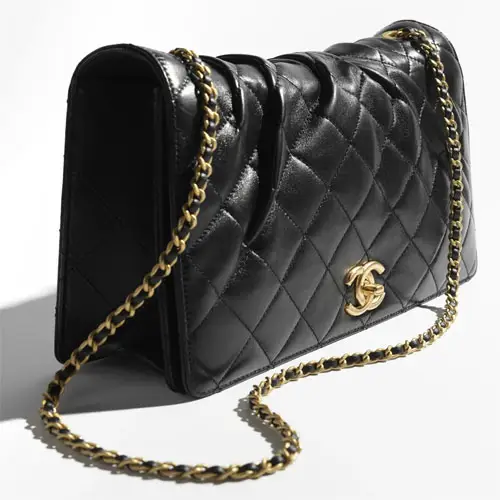 Reps Chanel Large Flap Bag Black