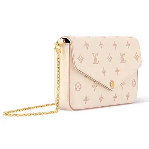 Cheap Chanel M14968 Pochette Félicie Bicolor Eden
