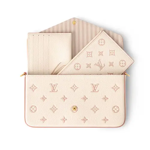 Cheap Chanel M14968 Pochette Félicie Bicolor Eden