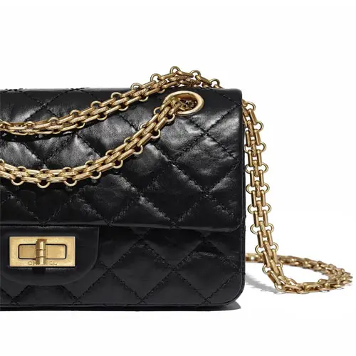 Chanel Mini 2.55 Handbag Black