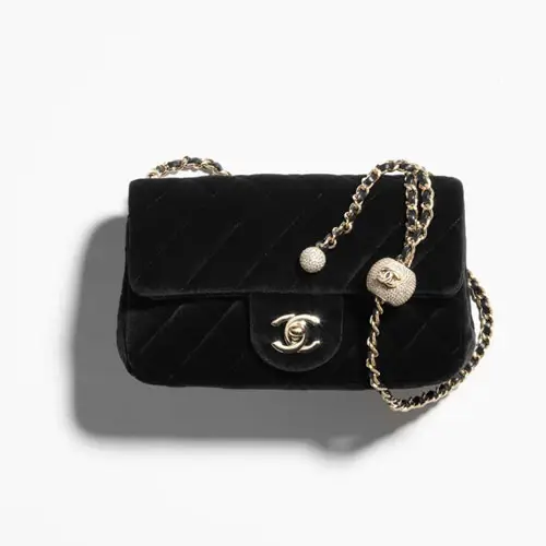 Reps Chanel Mini Flap Bag Black 