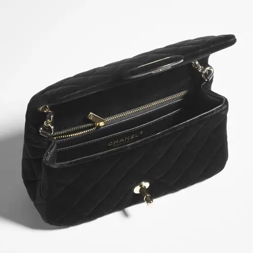 Reps Chanel Mini Flap Bag Black 