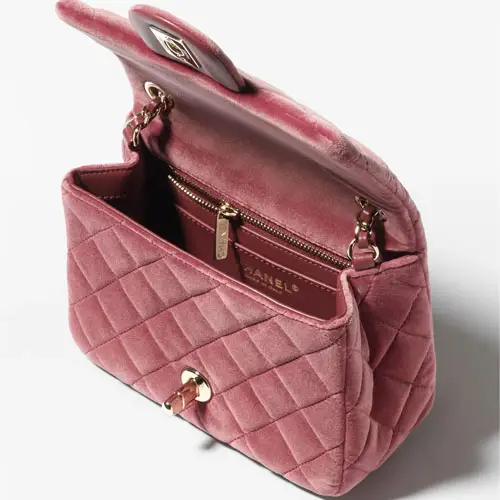 Chanel Mini Flap Bag Burgundy