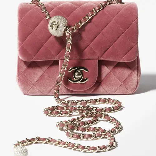 Chanel Mini Flap Bag Burgundy