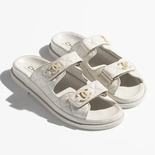 Chanel Mules Ivory
