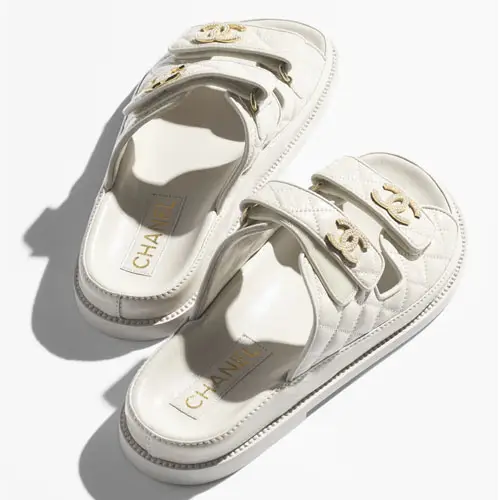 Chanel Mules Ivory
