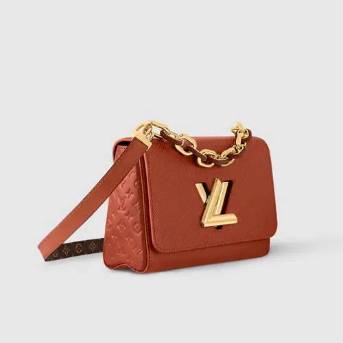 Replica bags M11879 Twist MM Slim Fauve Brown
