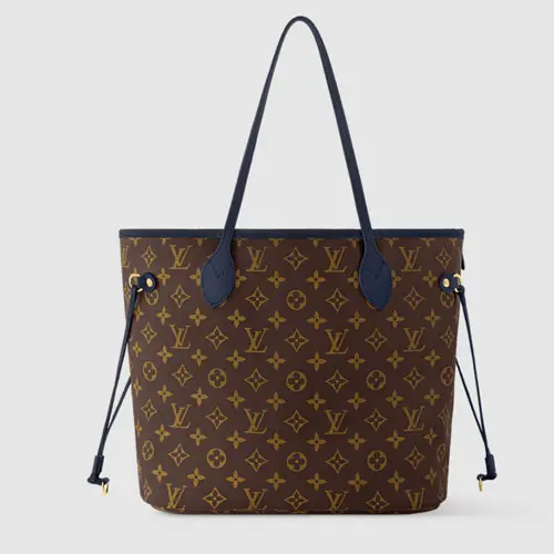 M14994 Neverfull Inside Out MM Monogram Navy