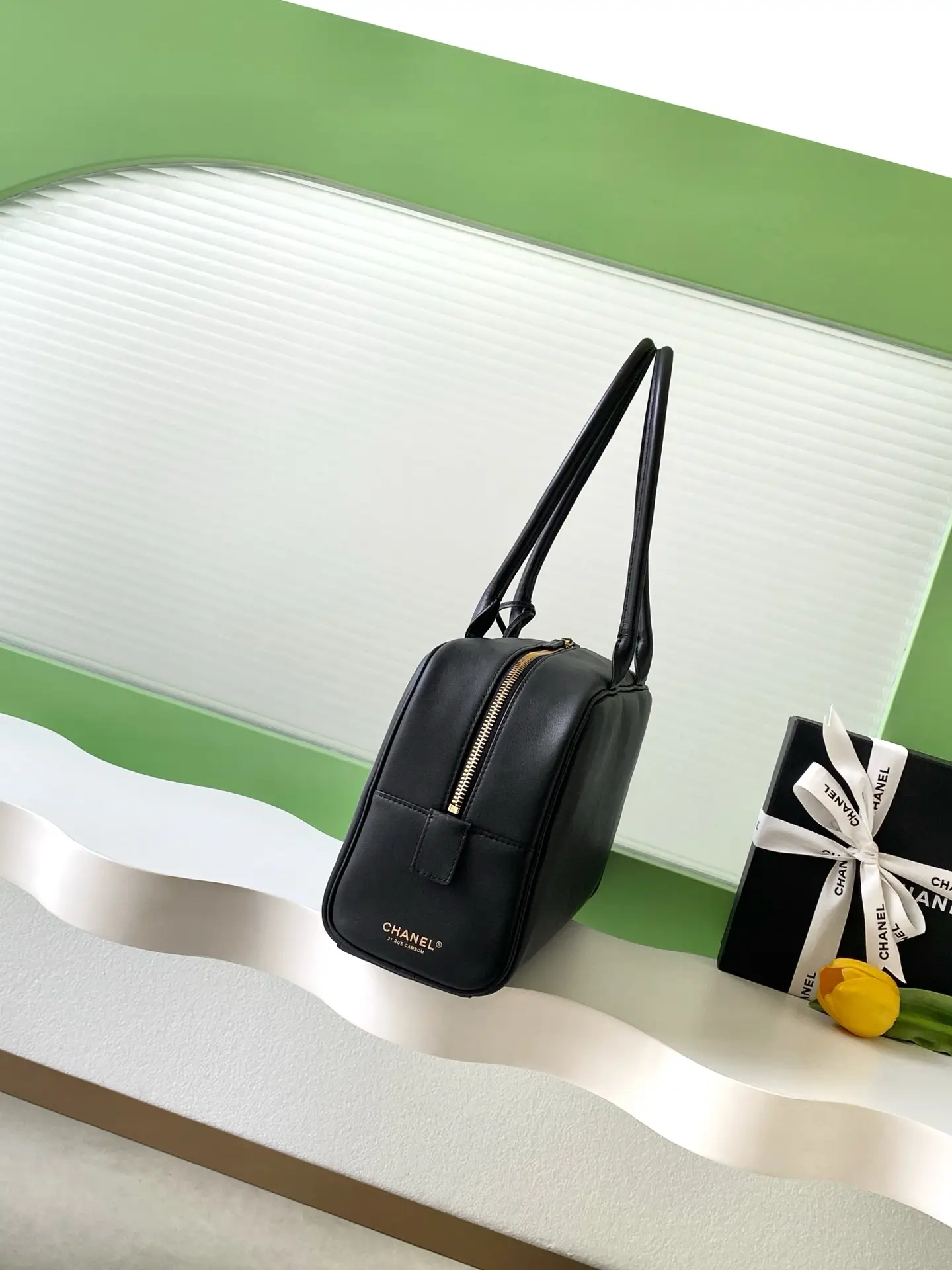 Chanel Bowling Bag AS6211 Black