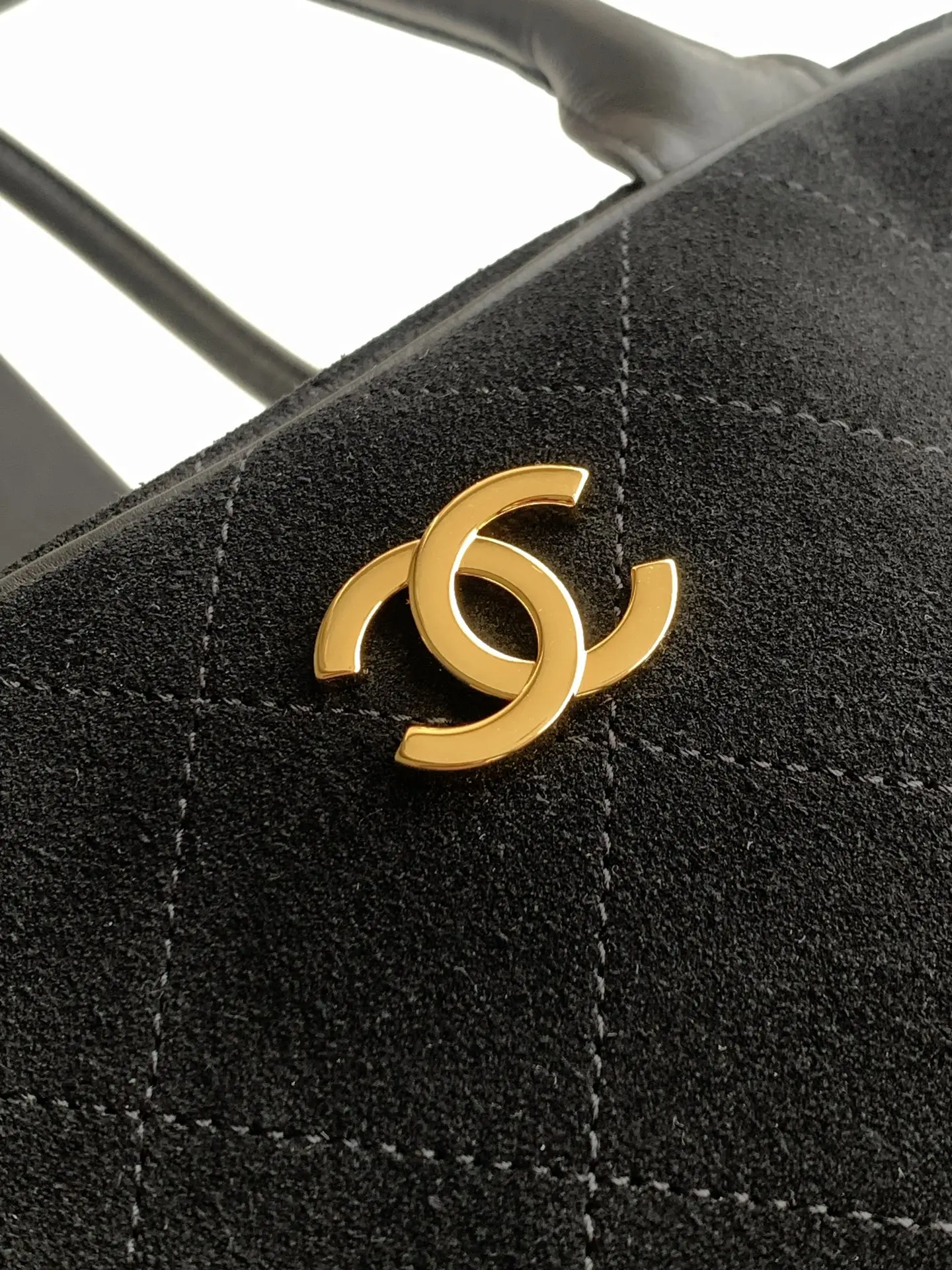 Chanel Bowling Bag AS6211 Black Suede