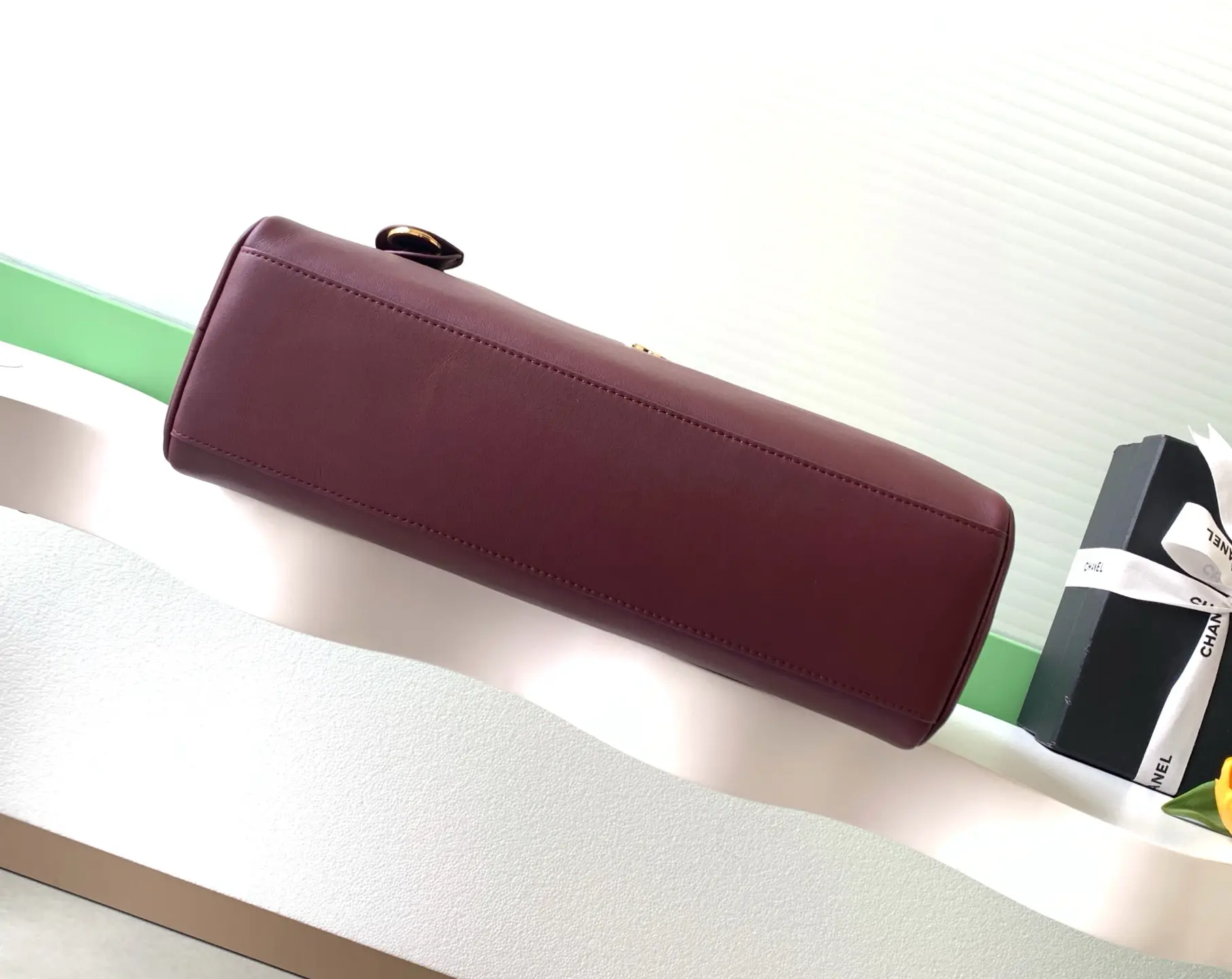 Chanel Bowling Bag AS6211 Burgundy
