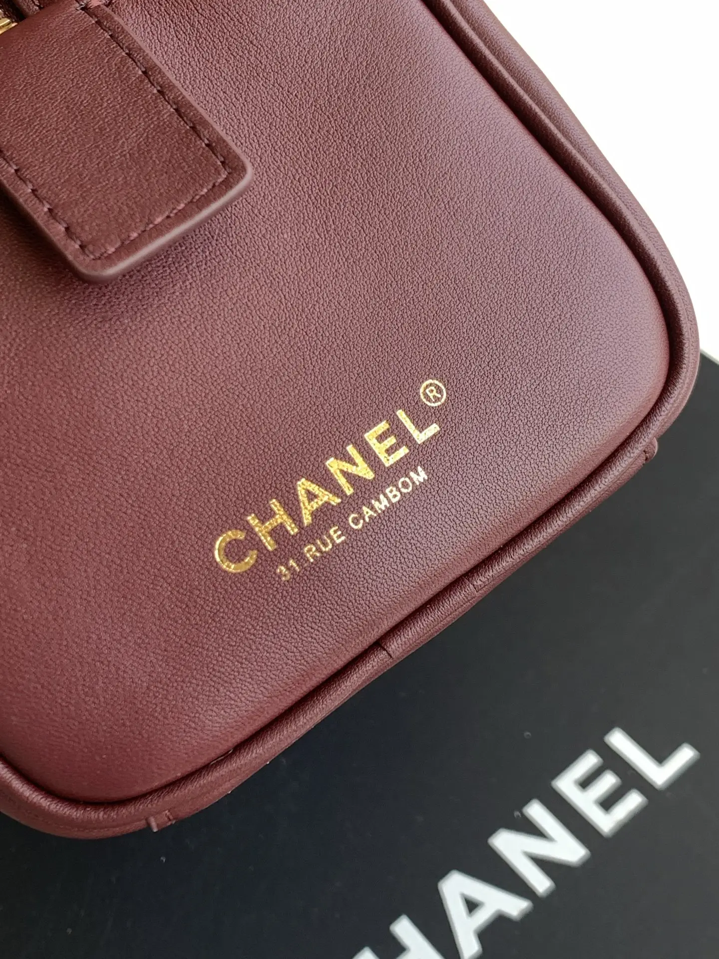 Chanel Bowling Bag AS6211 Burgundy