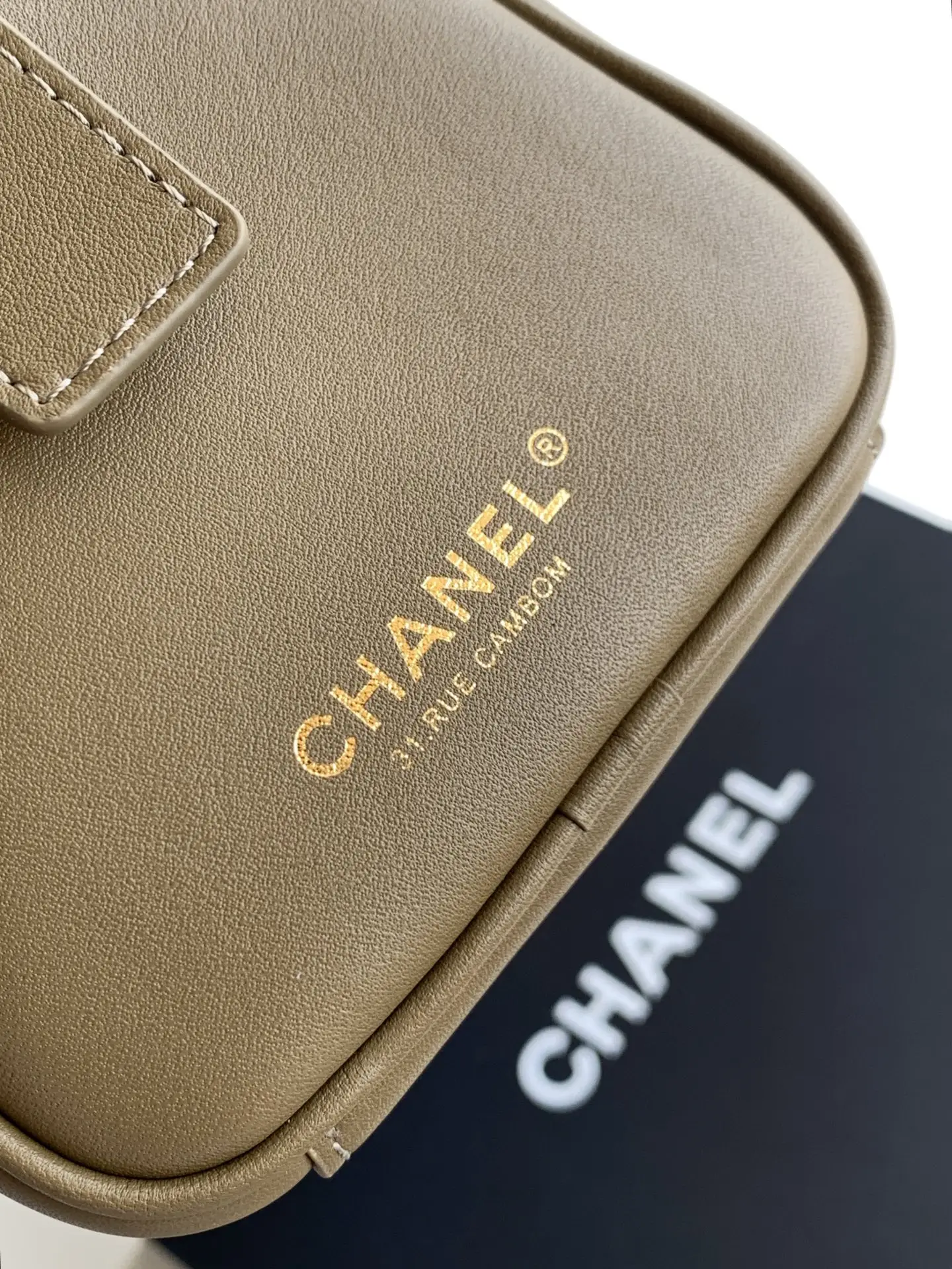Chanel Bowling Bag AS6211 Dark Khaki