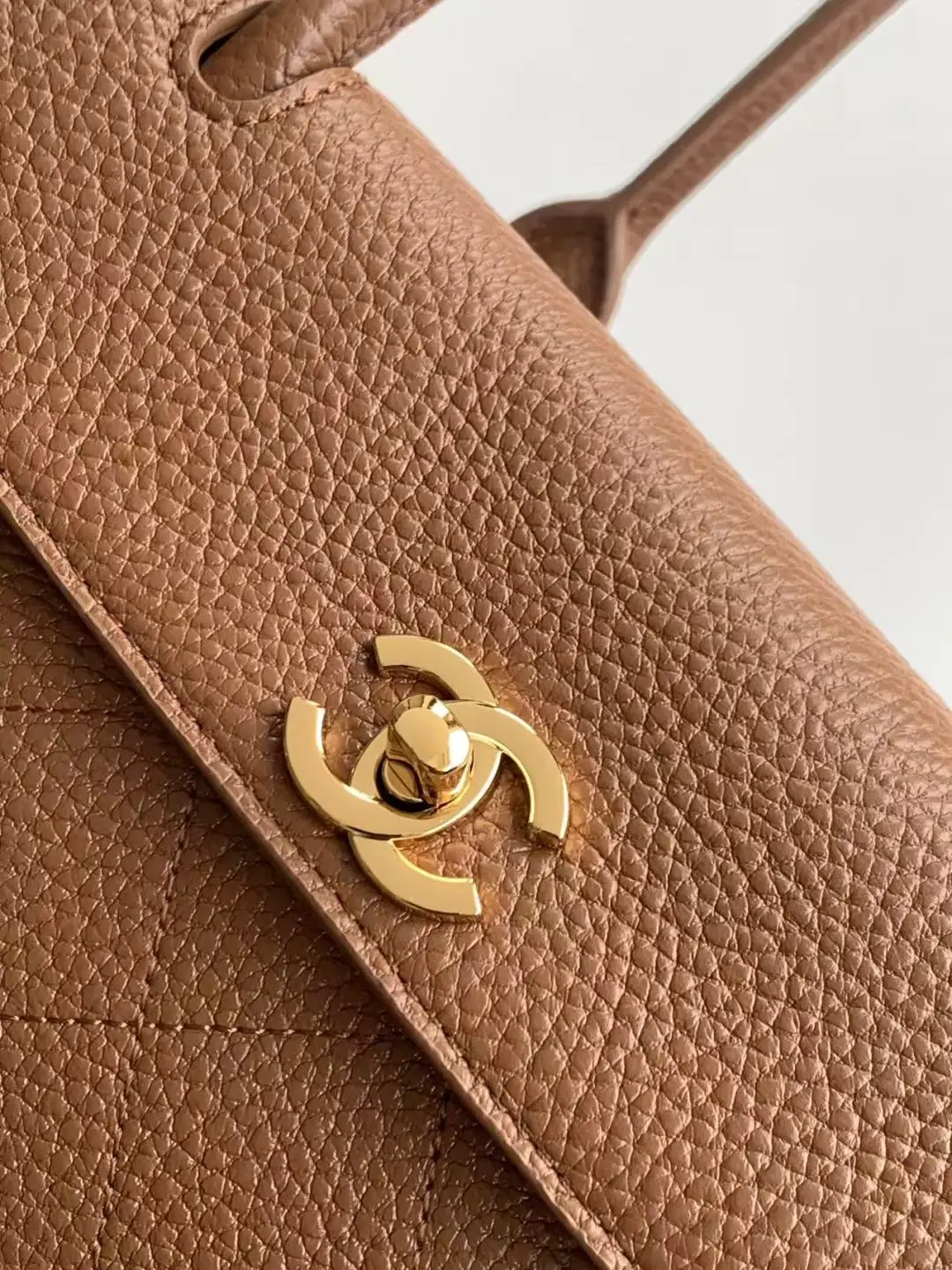 Chanel Small Tote AS6288 Caramel 