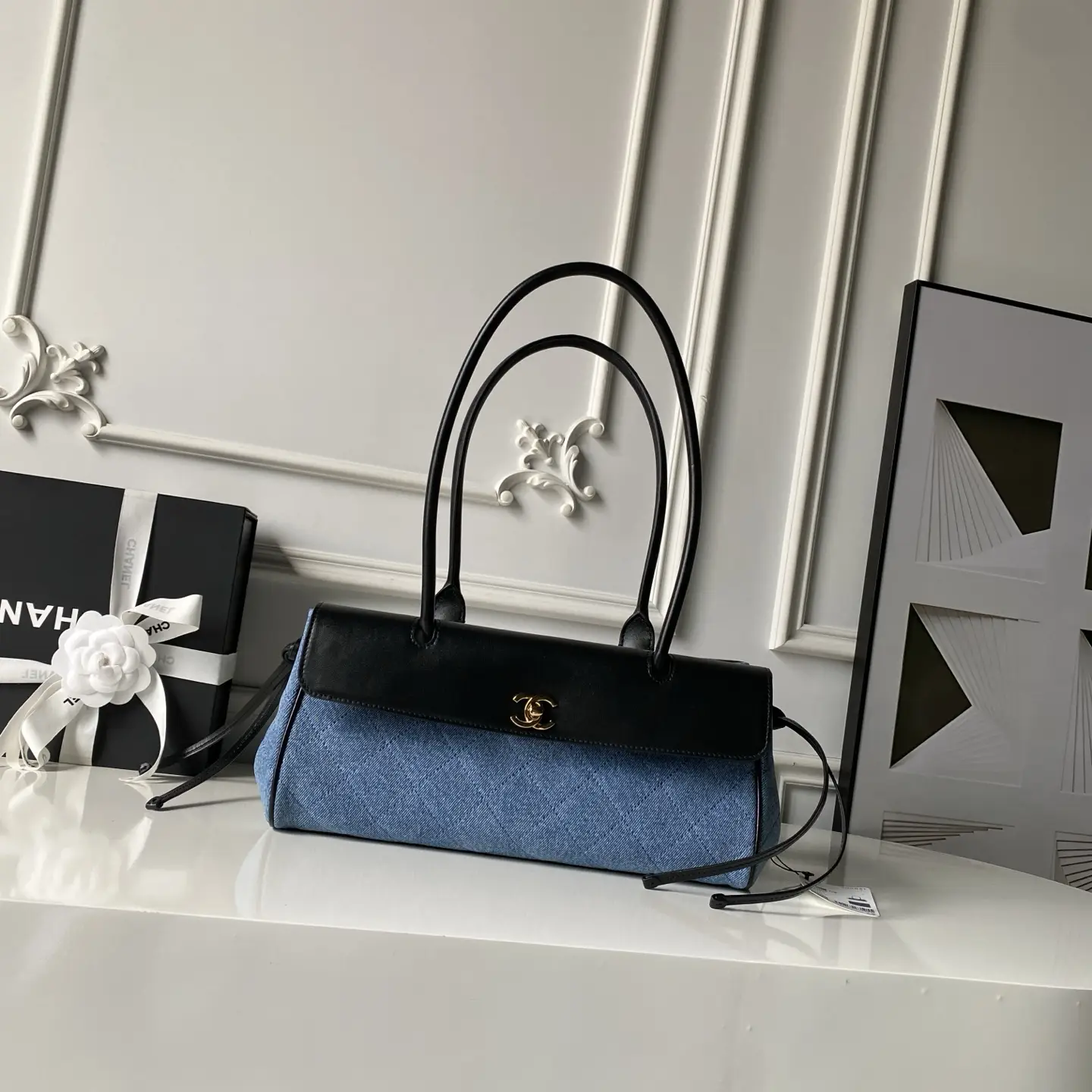 Chanel Small Tote AS6288 Denim