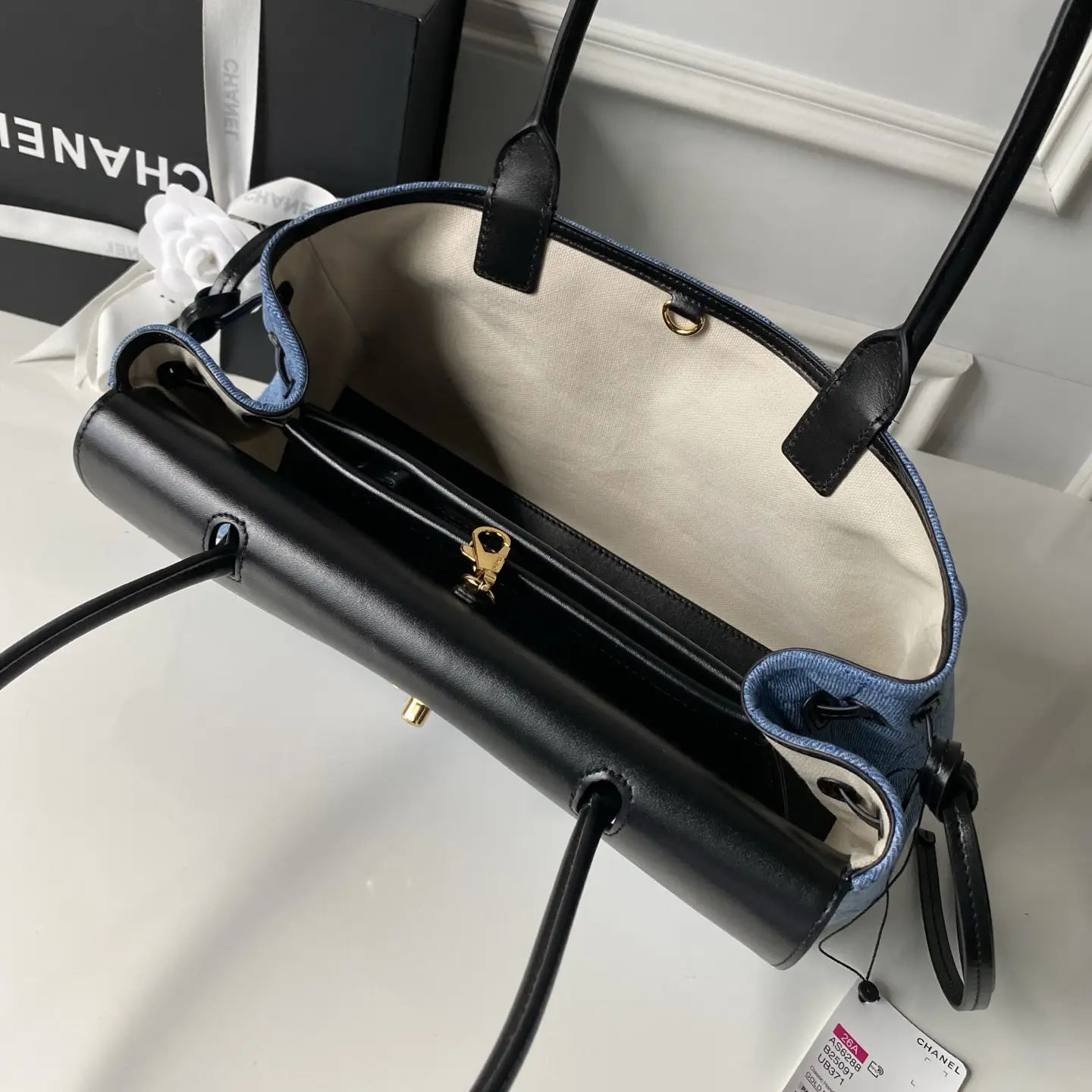 Chanel Small Tote AS6288 Denim