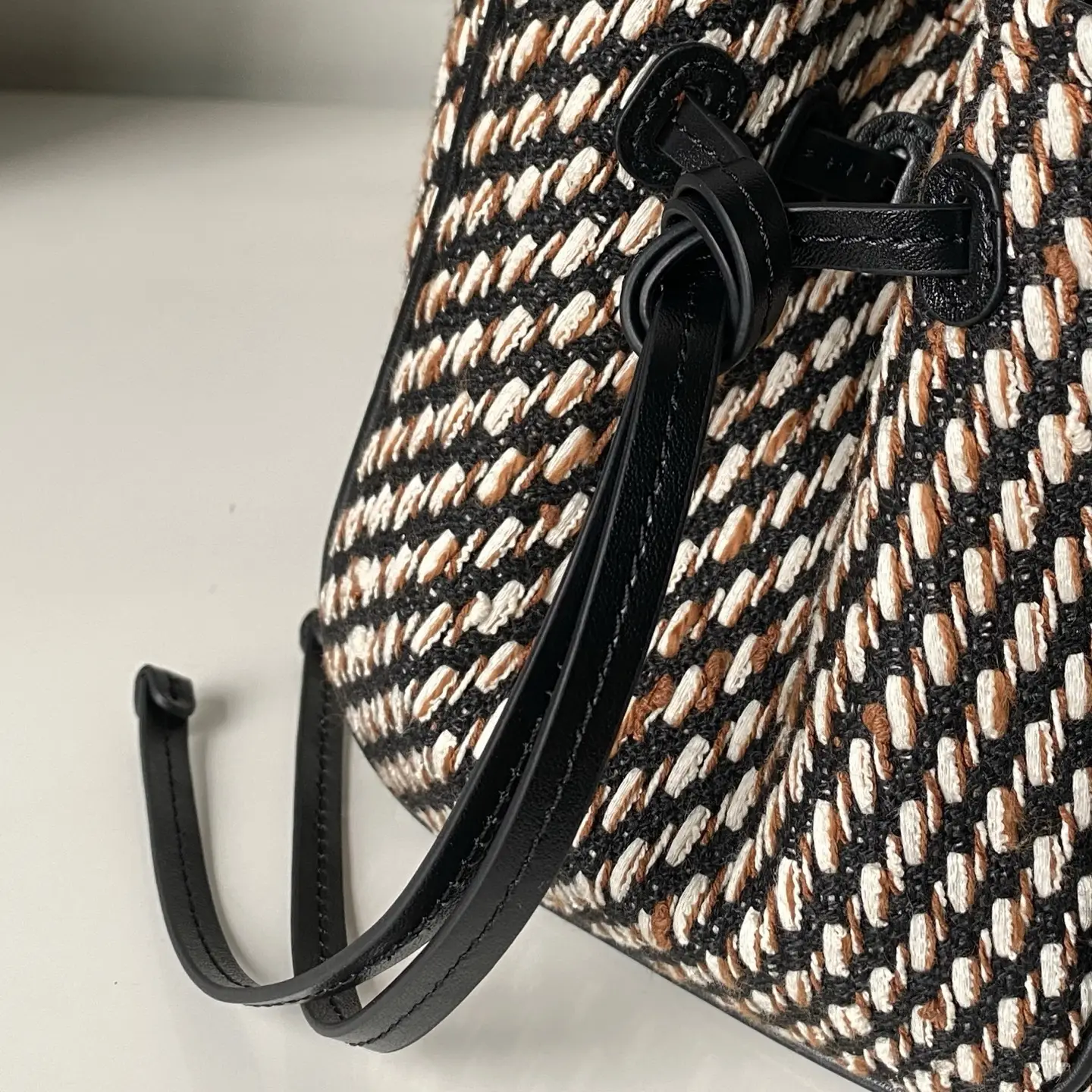 Chanel Small Tote AS6288 Woolen Fabric