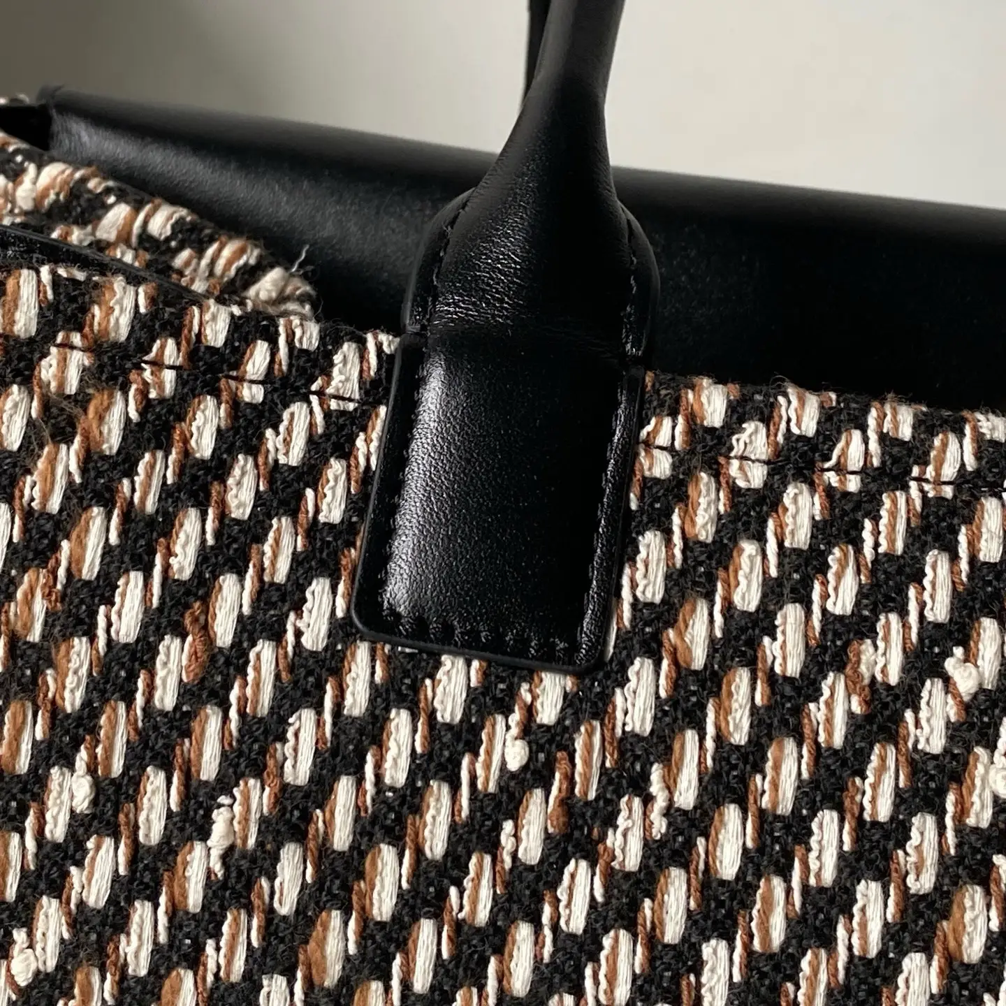 Chanel Small Tote AS6288 Woolen Fabric