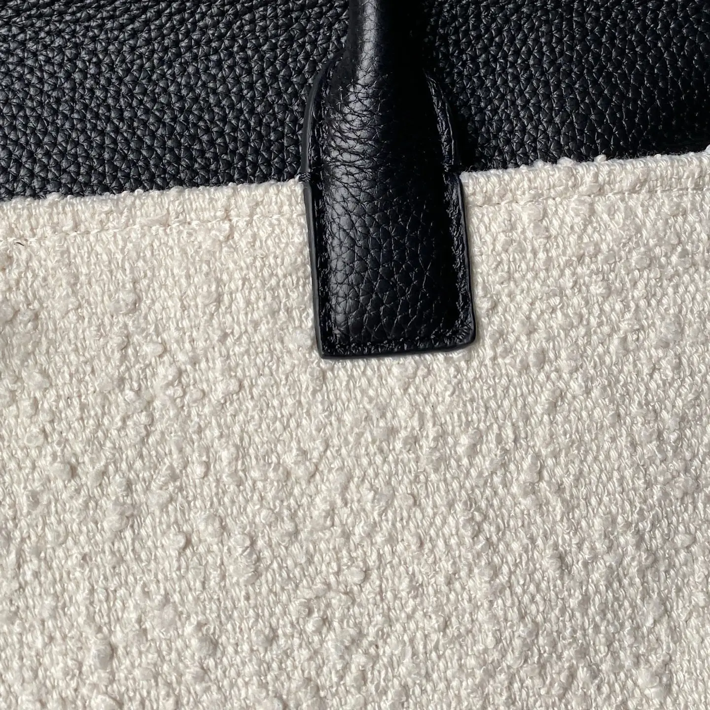 Chanel Small Tote AS6288 Woolen Fabric