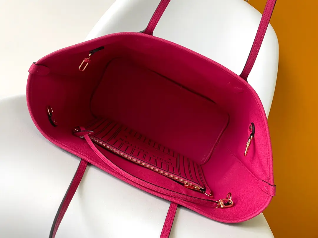 Louis Vuitton M11946 Neverfull Inside Out MM Pondichery Pink