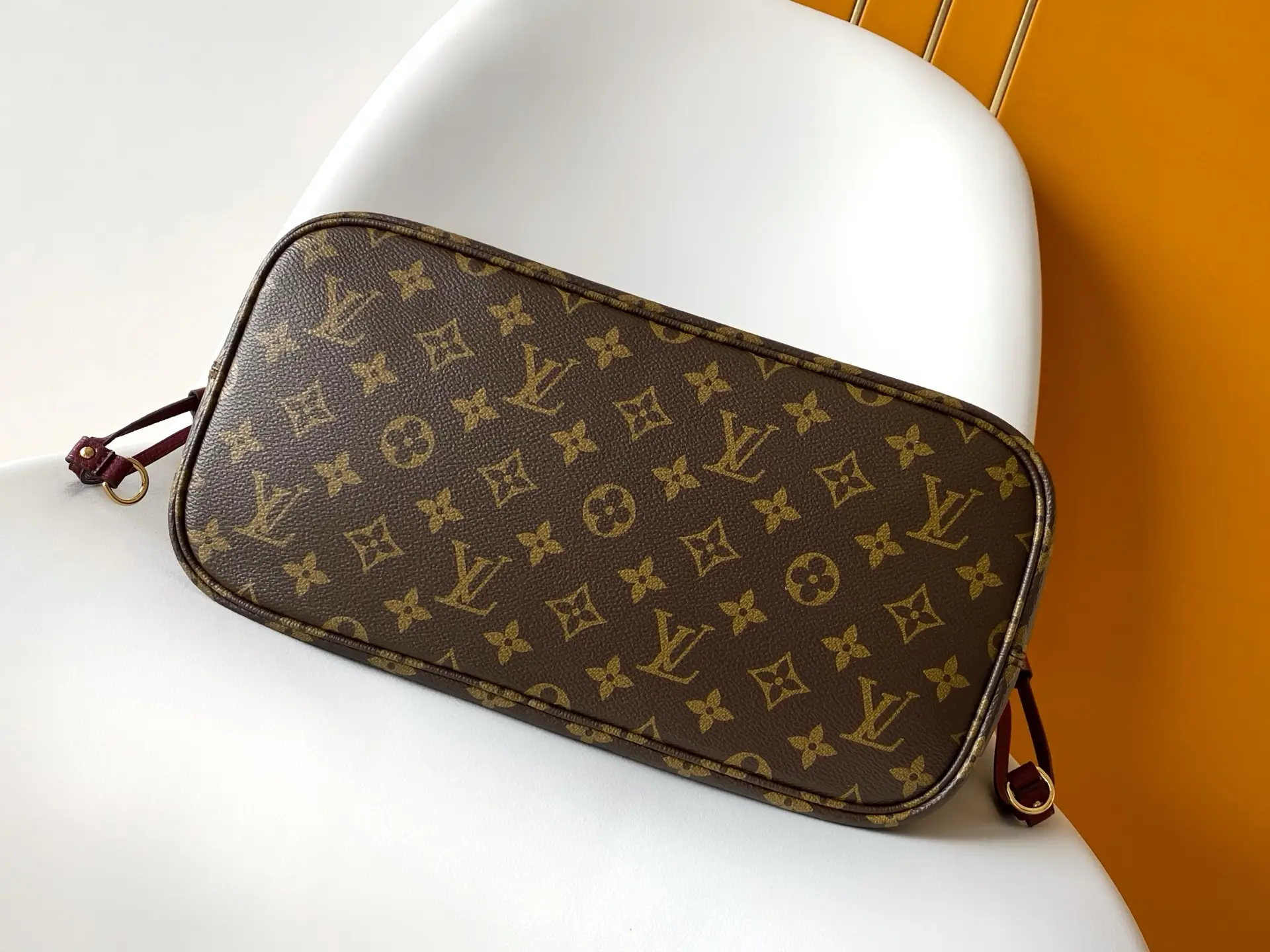 Louis Vuitton M25663 Neverfull Inside Out MM Burgundy