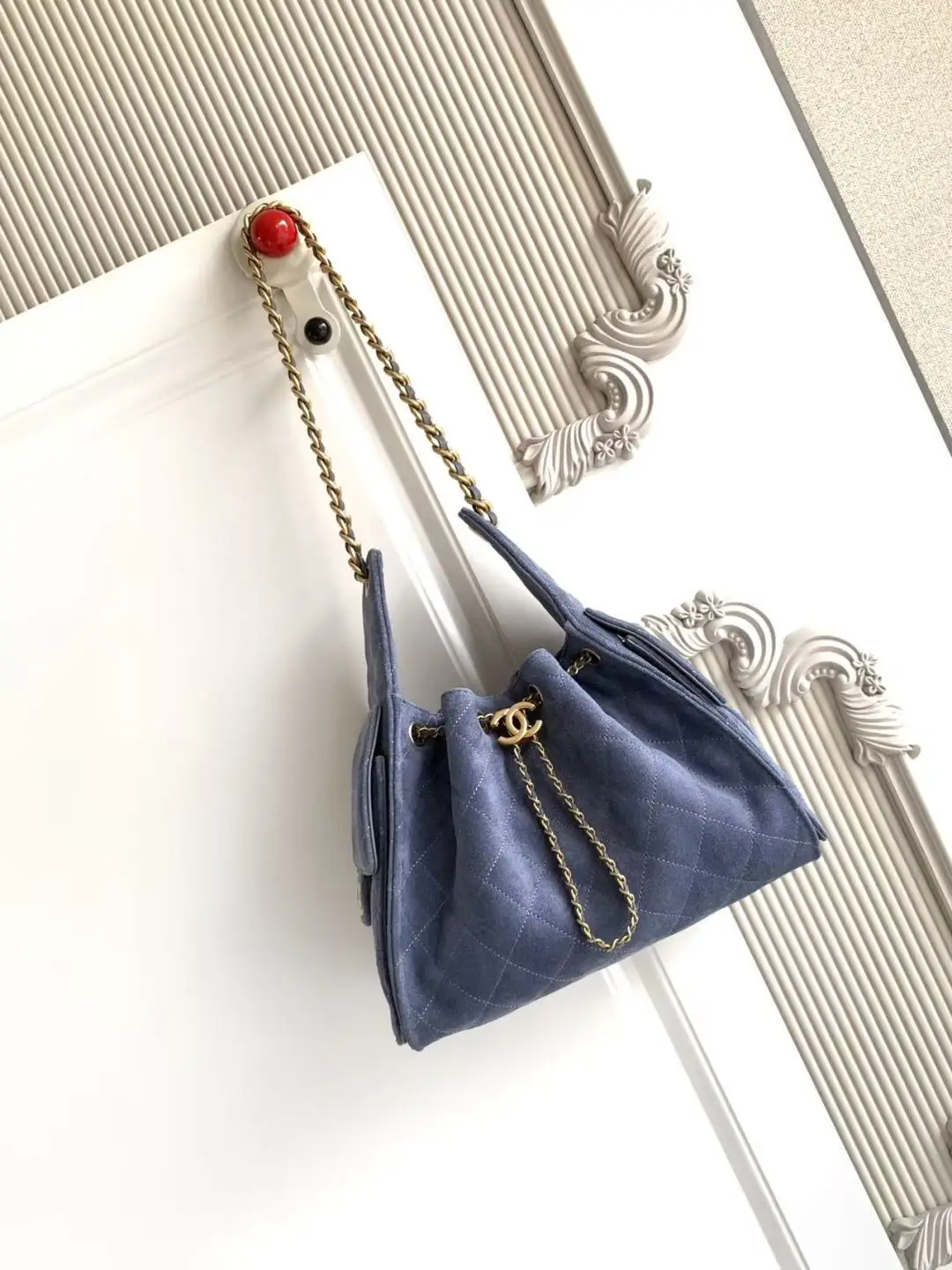  Chanel 25 Medium Handbag AS5293 Dark Purple