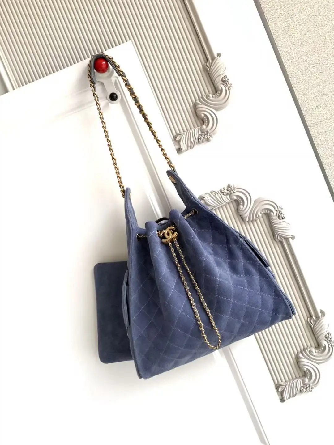 Chanel 25 Medium Handbag AS5311 Dark Purple