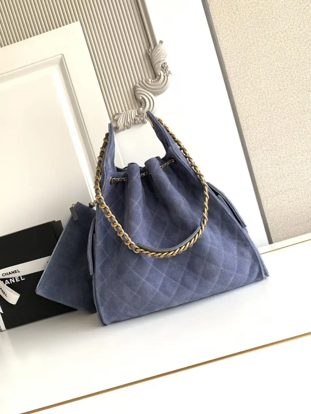 Chanel 25 Medium Handbag AS5311 Dark Purple