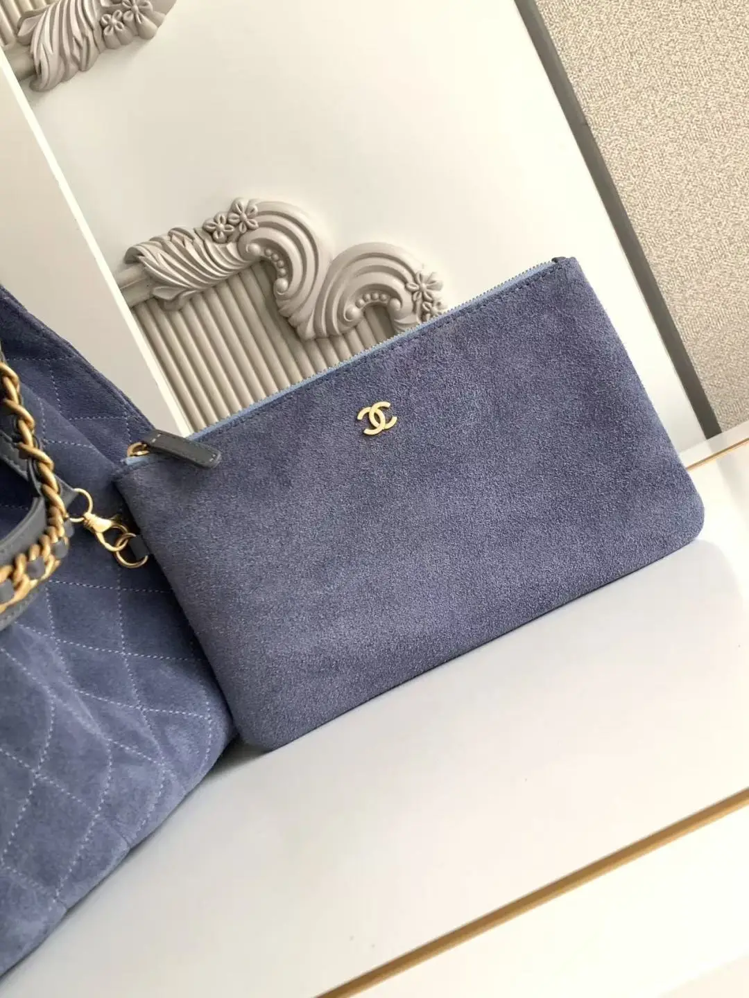 Chanel 25 Medium Handbag AS5311 Dark Purple