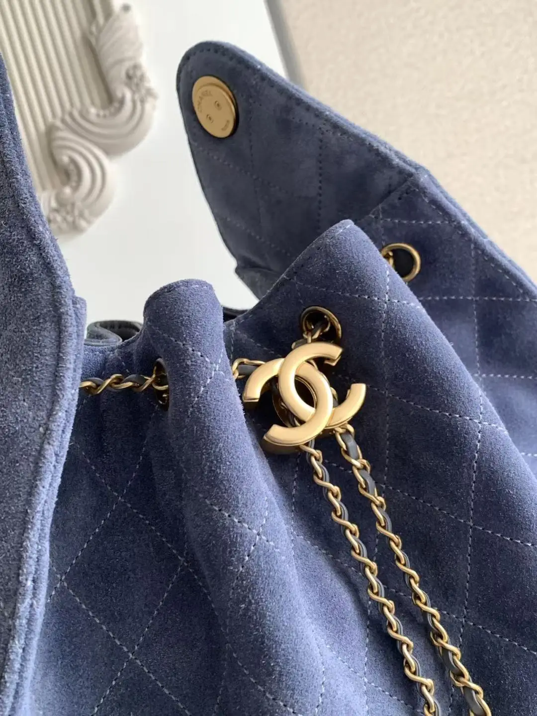 Chanel 25 Medium Handbag AS5311 Dark Purple