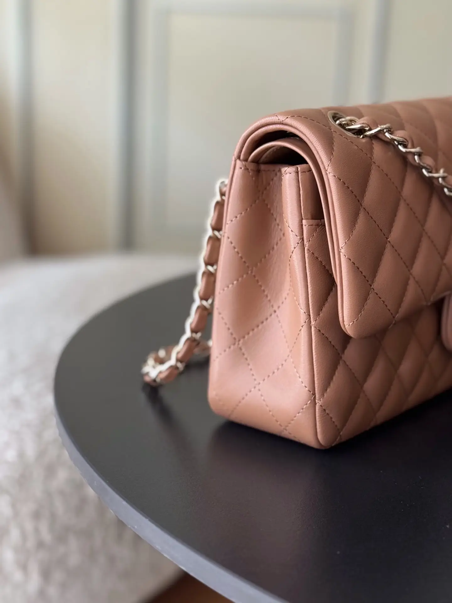 Chanel Classic Flap Bag Brown