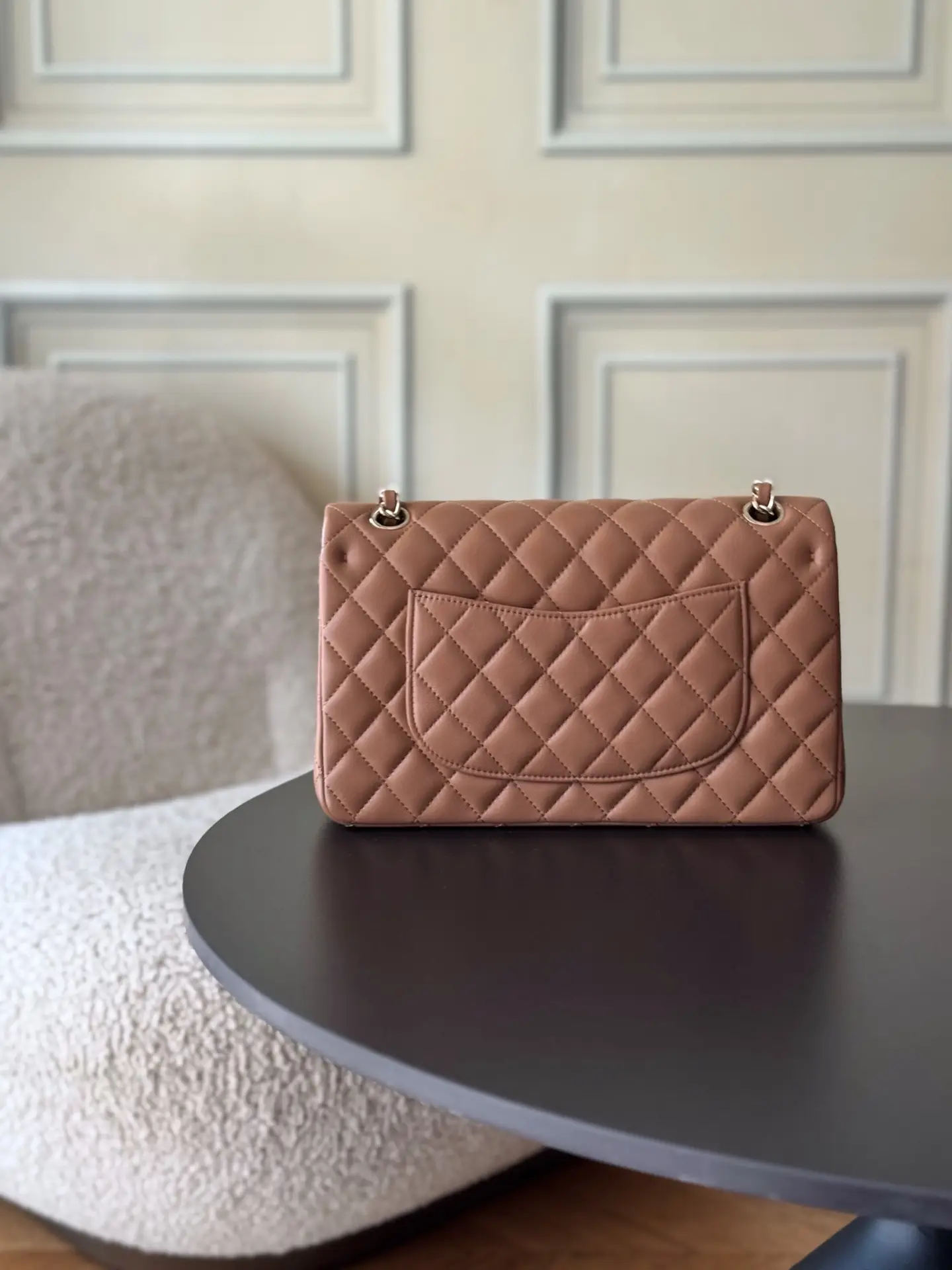 Chanel Classic Flap Bag Brown