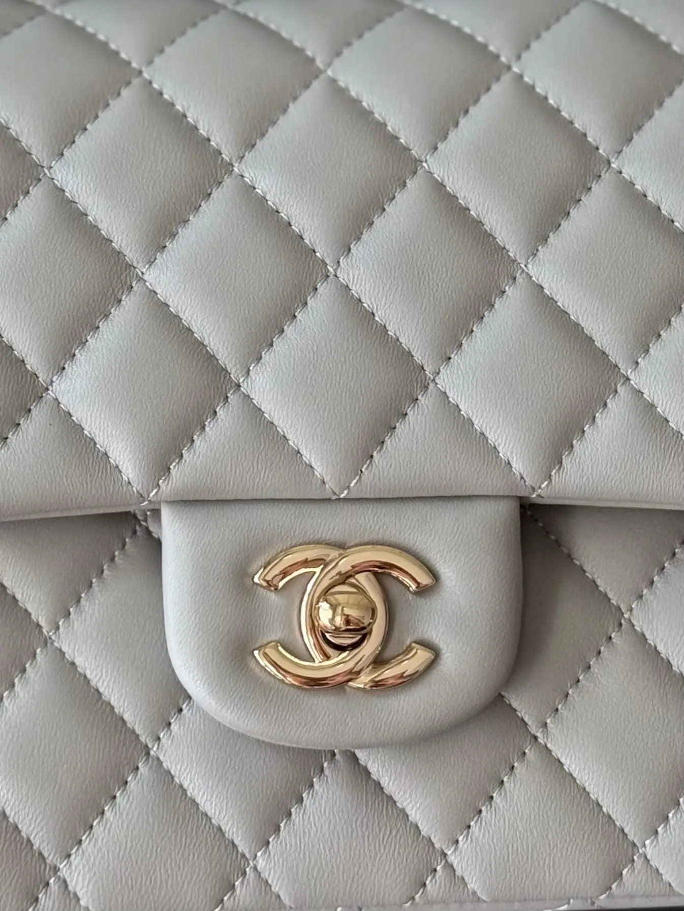 Chanel Classic Flap Bag Gray