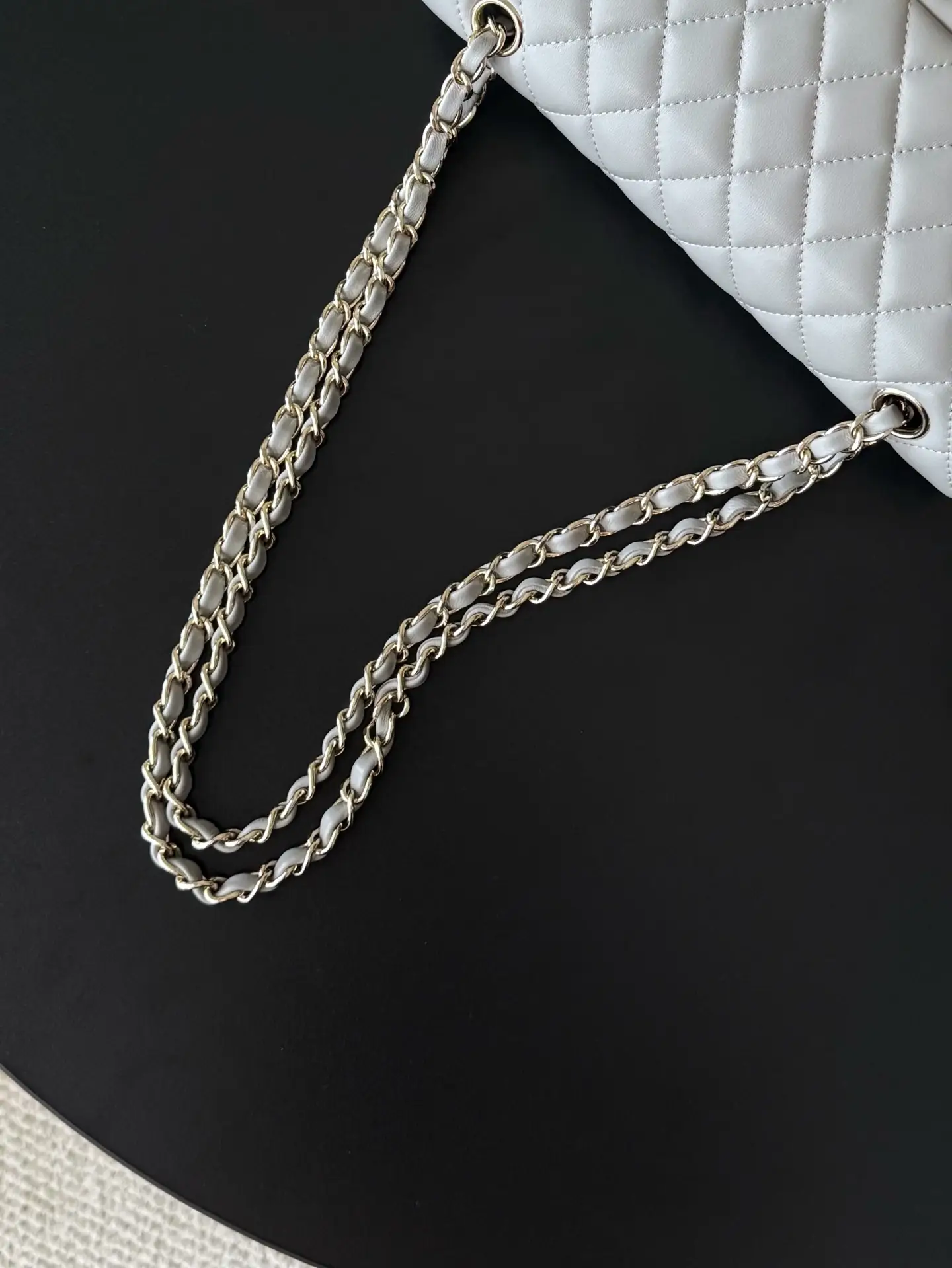 Chanel Classic Flap Bag Gray