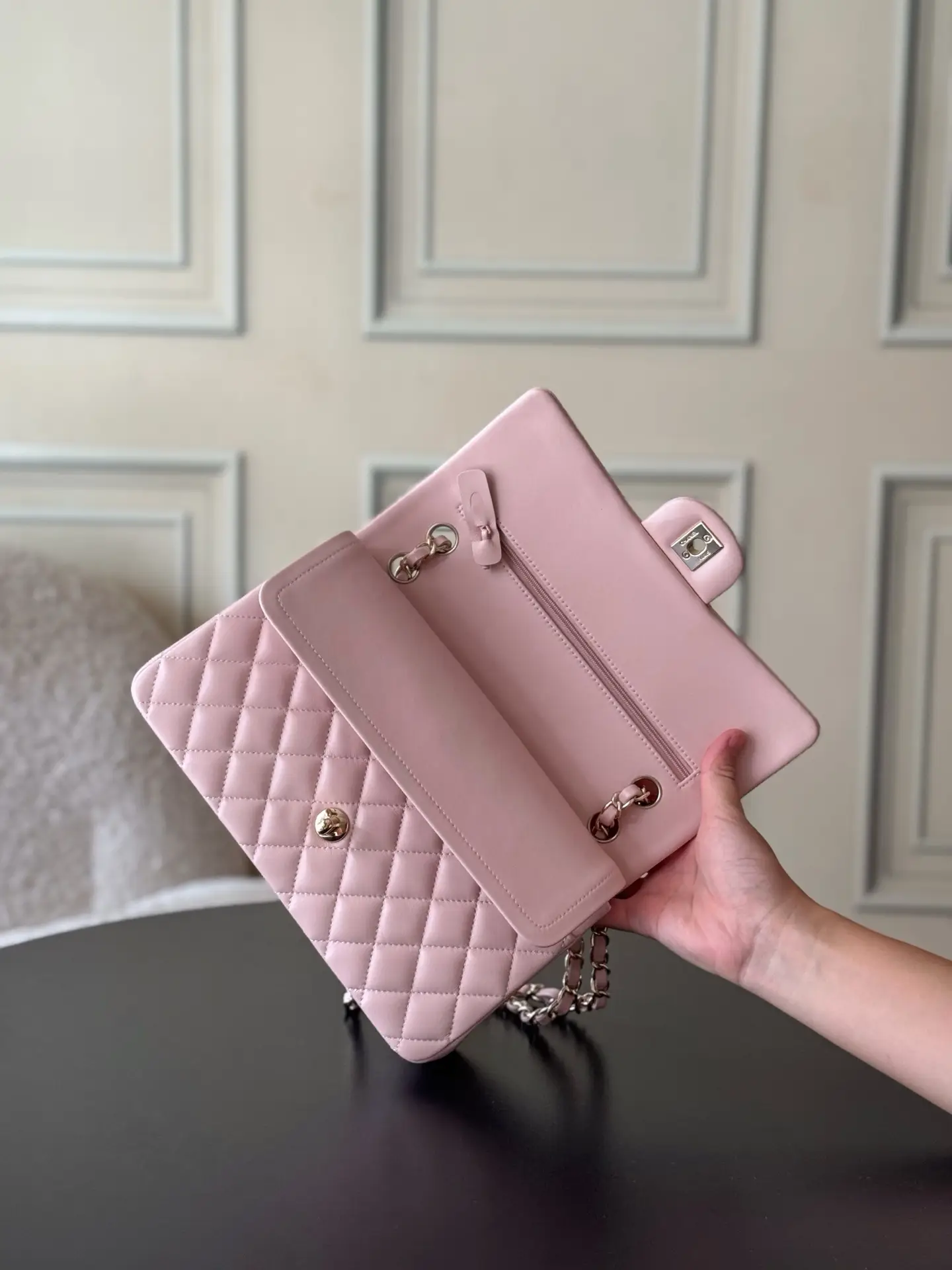 Chanel Classic Flap Bag Pink