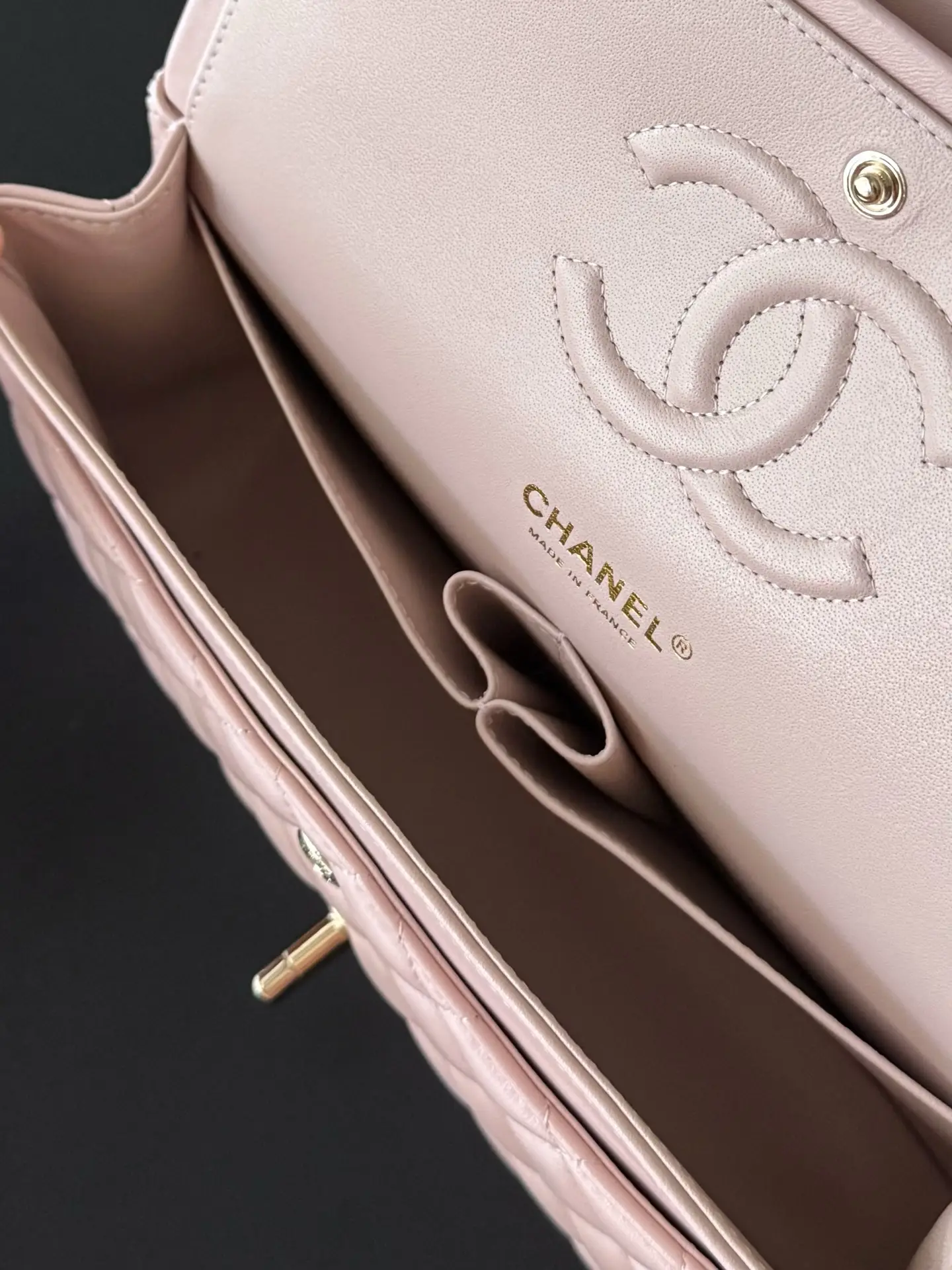 Chanel Classic Flap Bag Pink